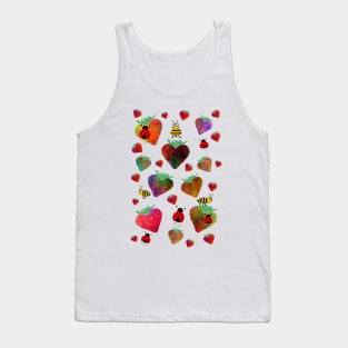 STRAWBERRIES The Signs Of Summer Tank Top